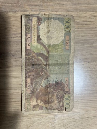 Billet algerie tunisie 500 - billet,