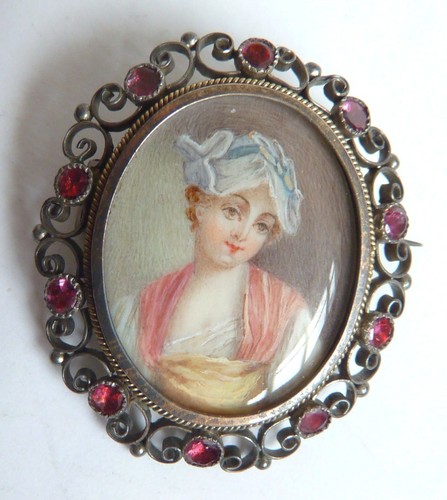 Broche 19e argent - 19e,