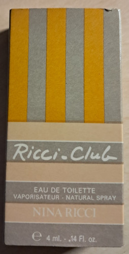 Miniature parfum ricci club - miniature,