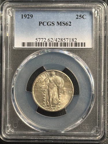 1929 quarter dollars standing - 1929,
