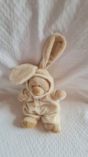 Doudou Peluche Ours/Lapin Brun