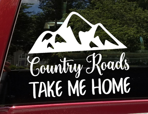 Country roads take - country, home