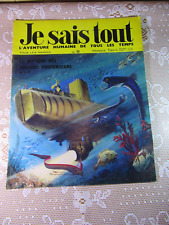 426Y Revue Je Sais Tout N° 8 Mystère Grandes Profondeurs 26.4 X 33 cm 03/06/1969