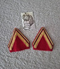Paire grade / galon Sergent Spahis avec crochets