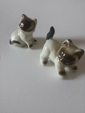 Siamese Cat Kittens Set of 2