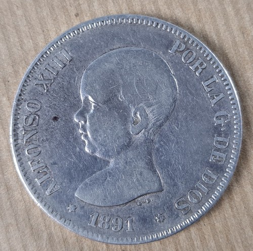 Pièce pesetas en argent - pièce,