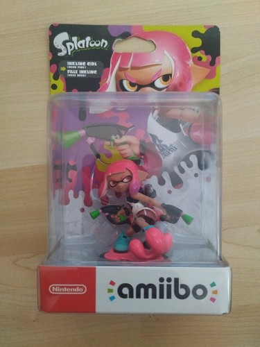 Amiibo splatoon inkling girl - splatoon,