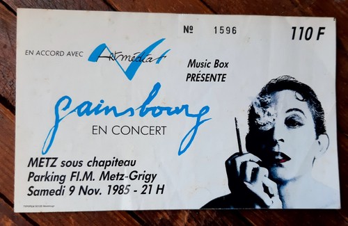Ticket billet used place - ticket,