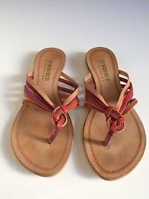 Tongs Georges Rech en cuir