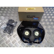 plaque phare tete fourche noir