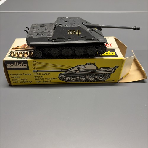 Vtg solido tank char tigre - solido,