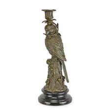 Bougie perroquet statue - bougie,