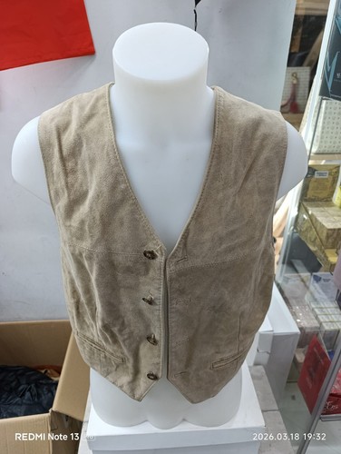 Gilet homme vintage cuir - vintage, en
