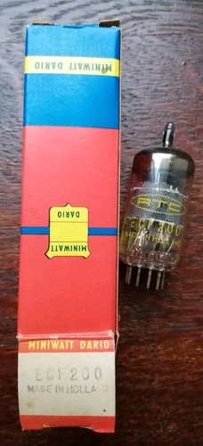 Lampe ecf200 rtc vacuum tube - vacuum, tube 