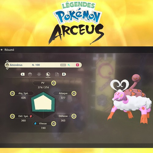 Amovenus shiny niveaux - amovenus,