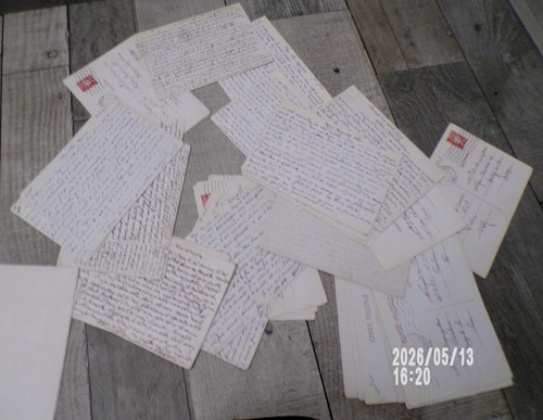 Correspondance soldat - correspondance, d'un
