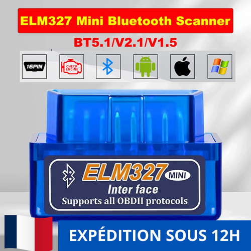 Scanner obd2 elm327 bluetooth - obd2,