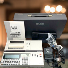 Ordinateur de poche vintage CASIO PB-700 BASIC avec station d'accueil pour im...