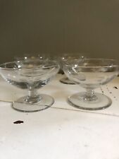 Lot de 4 Coupes à Champagne