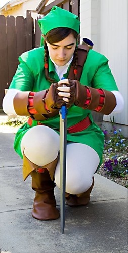 Link costume ocarina time - link,