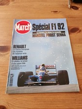 Magazine Paris Match F1 1992