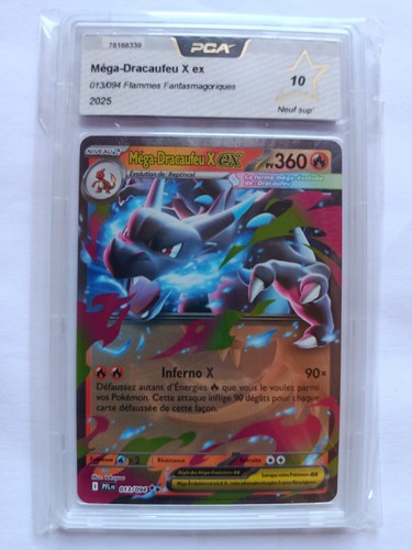 Carte pokémon méga dracaufeu - pokémon,