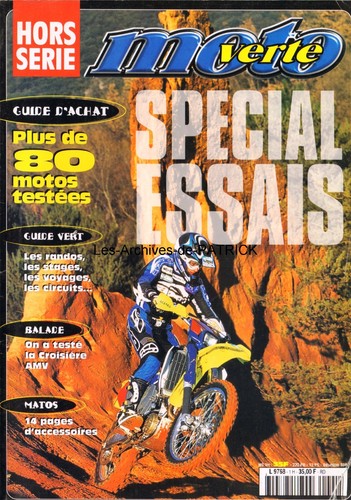 Moto verte 1 - , spécial
