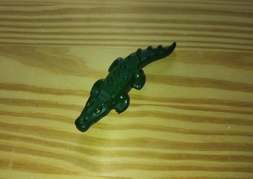 Lego animaux crocodile vert - lego,