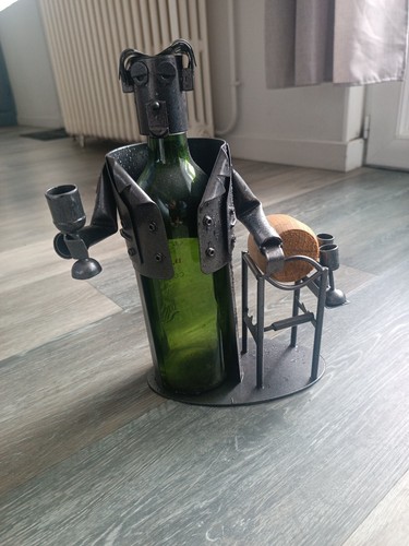 Porte bouteille métal - bouteille,