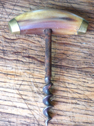 Ancien tire bouchon corne - ancien,