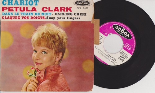 Petula clark chariot - chariot, 7"ep45t