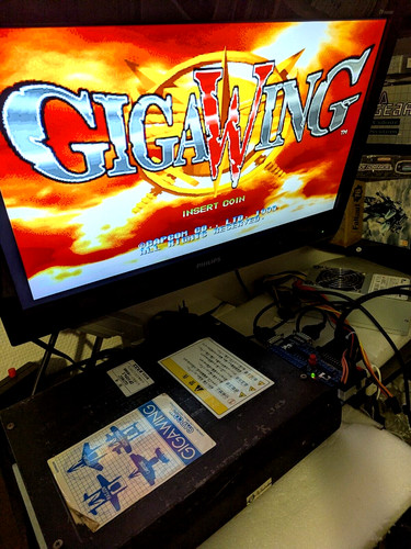 Gigawing cps2 board - gigawing,