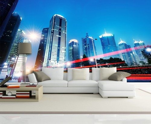 Lighted building zhua11394 - 3d,