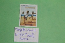 MAYOTTE 2001 TIMBRE NEUF** LUXE N° 101** LE BASKET