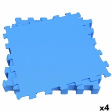 Puzzle Enfant Aktive Bleu 9 Pièces Feuille de Mousse 50 x 0,4 x 50 cm [4 Unit