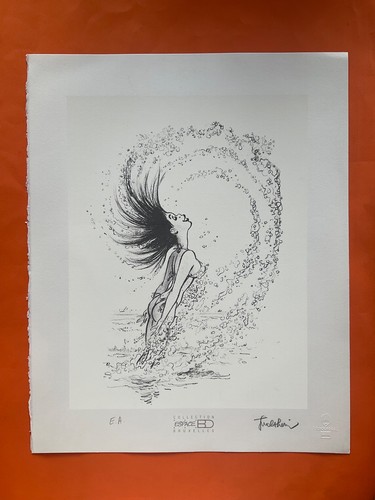 Walthery serigraphie signée - walthery,