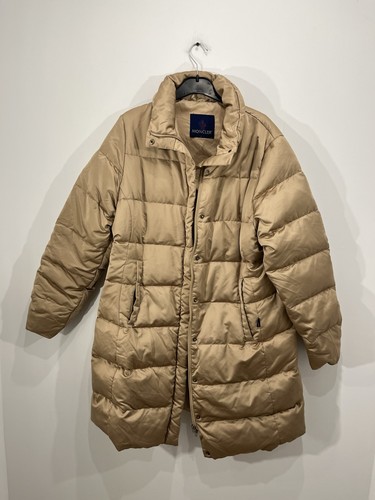 Doudoune moncler beige pour - doudoune,