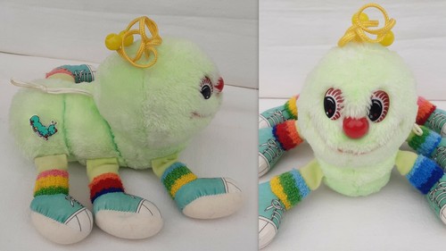 Ancienne peluche chenille - ancienne,