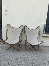 Paire De Fauteuils Butterfly
