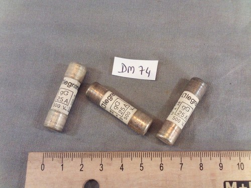 Lot fusible cartouche - de,