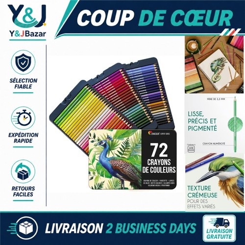 Crayons couleur - 72, de