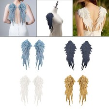 2x Appliques d'ailes d'ange