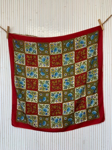 Foulard carré soie - carré, de