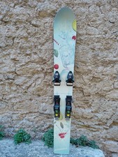 MONOSKI ENFANT CHILD CHILDREN ROSSIGNOL 140cm DIABOLO + SALOMON 157 KID MONO SKI