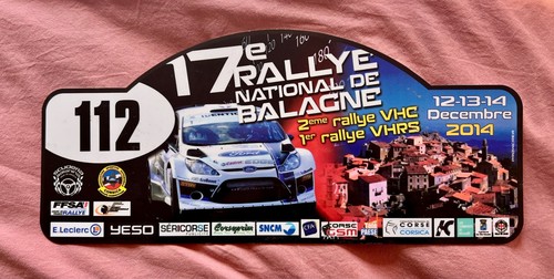 Plaque rallye automobile - plaque,