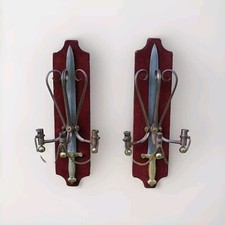 Superbe Paire D'appliques De