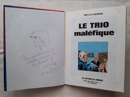 Ric hochet trio malefique - hochet,