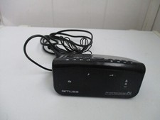 Muse Radio réveil FM  double alarme noir alimentation piles ou secteur TTB