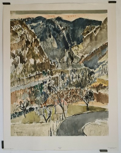 Bardone paysage circa - circa, 1950