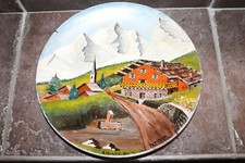 Grande assiette décorative